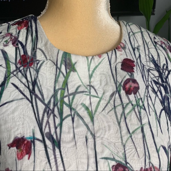 Anthropologie | Anthro Sam & Lavi Jacquard Bijou Floral Dress Size: S - Picture 3 of 10